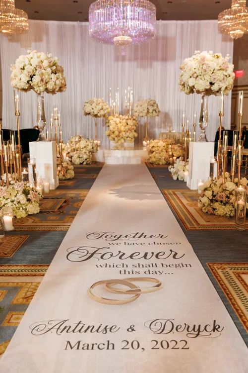 Antinise & Deryck — wedding florals photograph 3